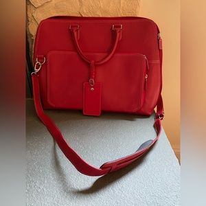 Levenger Leather Laptop Bag / Briefcase